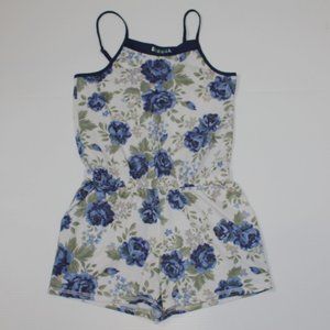 Diesel Girl's Floral Flower Sleep Romper PJ size M